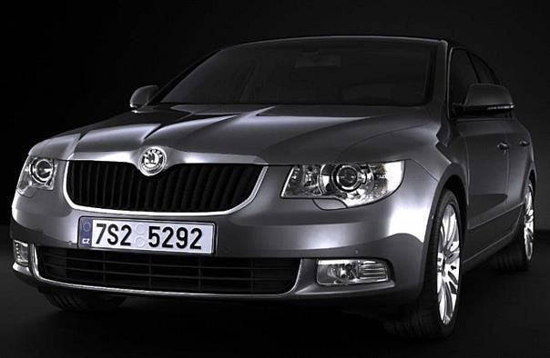 Skoda Auto präsentiert auf dem Genfer Automobilsalon 2008 den Nachfolger des Topmodells der Traditionsmarke aus Tschechien.